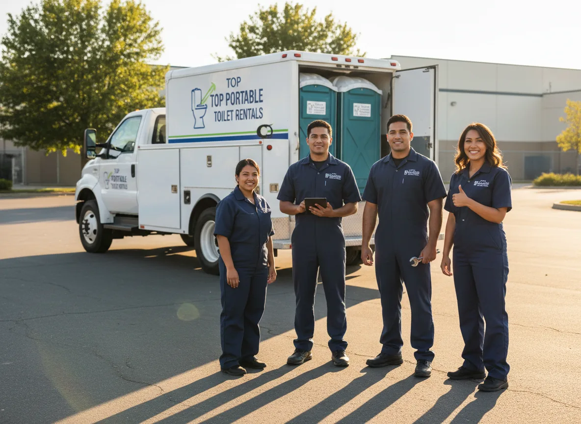 Short Term Porta Potty Rental company in Hustler, WI